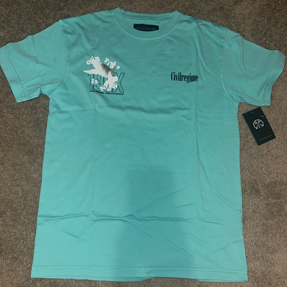 NWT Civil Regime Graphic Tee Size Medium